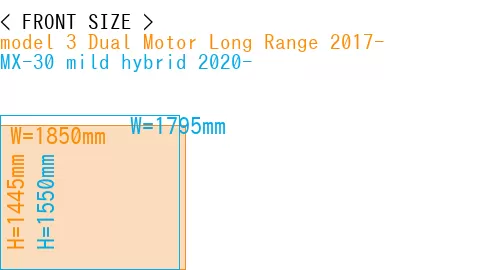 #model 3 Dual Motor Long Range 2017- + MX-30 mild hybrid 2020-